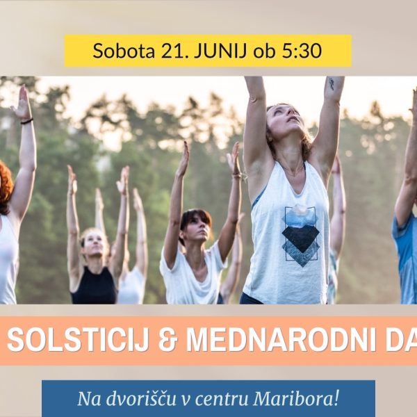 108 pozdravov soncu ob poletnem solsticiju v Mariboru