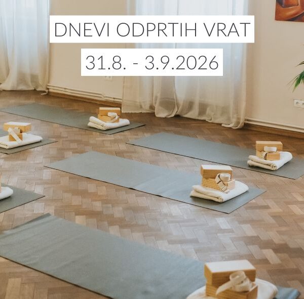 Dnevi odprtih vrat Joga Vita – brezplačne vadbe joge v Mariboru